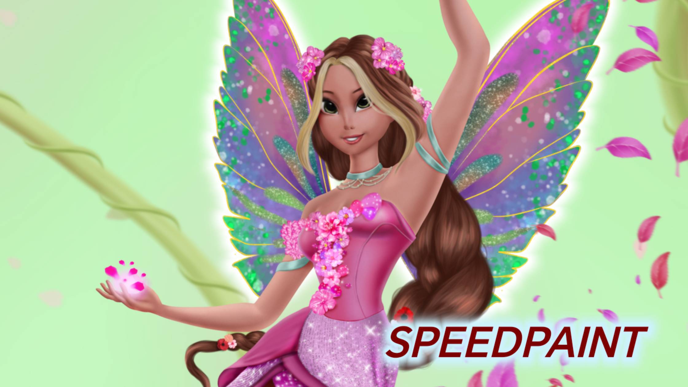 Winx Club Reboot - Flora 🌹SpeedPaint