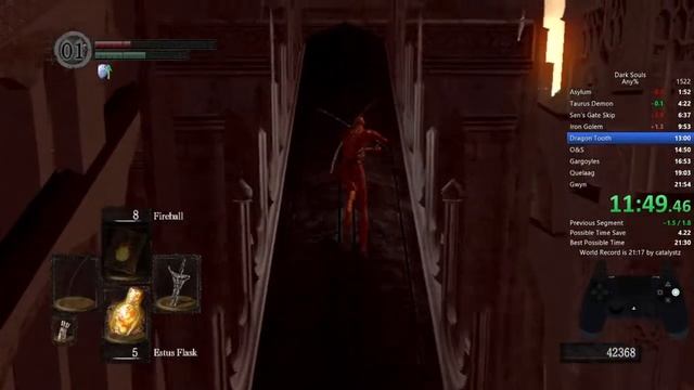 Dark Souls Any% In 21:47