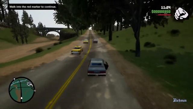 GTA:SA - Overall Draw Distance Looks Cool, Where Are FPS Lol, Light Looks Like An ENB Mode From 201