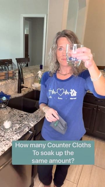 Norwex Counter Cloths Vs Paper Towels!