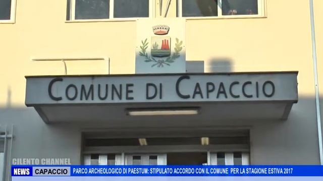 CAPACCIO PAESTUM,  ACCORDO TRA COMUNE  E PARCO ARCHEOLOGICO PER GLI EVENTI DELLA STAGIONE ESTIVA