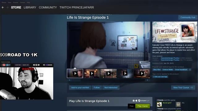 LIFE IS STRANGE EP 1 - FREE - ON STEAM LINK BELOW