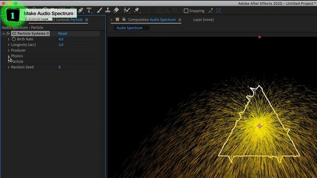 写真や動画に立体的にオーディオスペクトラムを合成 / After Effects CC2020 使い方講座