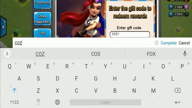Clash of Zombies 5 Gift Codes Rewards Crystal4000 Power1000 Thanos Frag  10 For Every Player