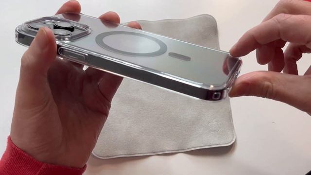 Spigen Ultra Hybrid MagSafe Clear Case for iPhone 14 pro max unboxing and review