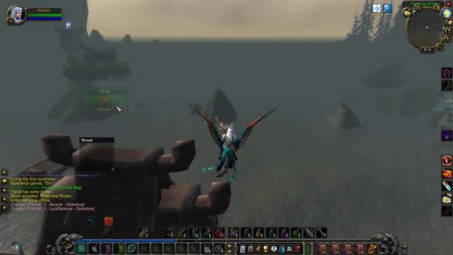 Curing The Sick/ Power Over Poison, WoW Classic Quest. (Night Elf Druid)
