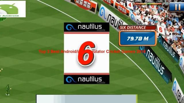 Top 3 Best Android/iOS Simulator Cricket Games 2016
