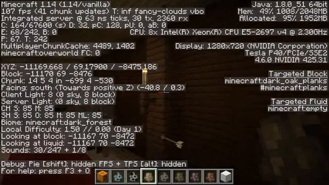 Trying To Get My Minecraft To 1 Fps