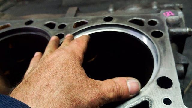 Восстанавливаю посадку под гильзы в блоке DAF105.