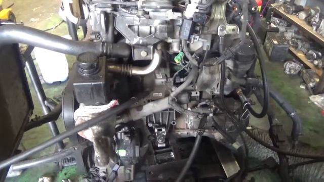 Проверка давления масла в двигателе 664950 12505831 D20DT Kyron 2,0 XDI  Euro III