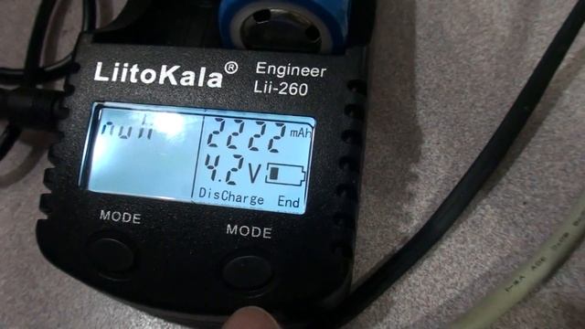 SureFire 6000mah 26650 Lithium Battery Capacity Test