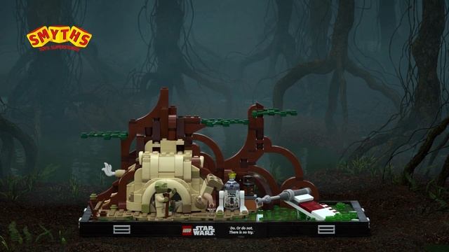 LEGO 75330 Star Wars Dagobah Jedi Training Diorama Yoda Set - Smyths Toys