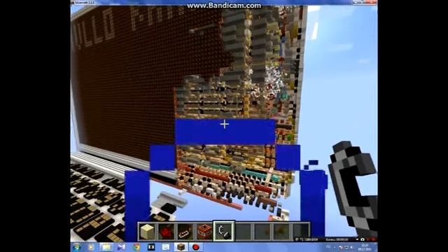 Взорвал компьютер (Minecraft)