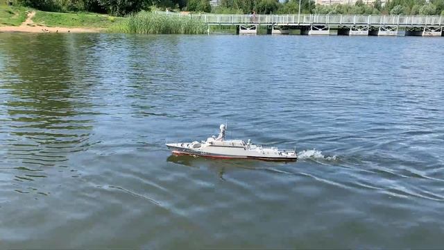 Модель малого ракетного корабля 