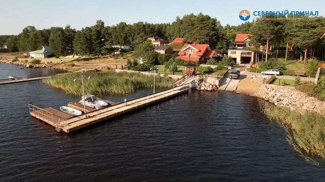 Финский залив, Подборовье, частный причал