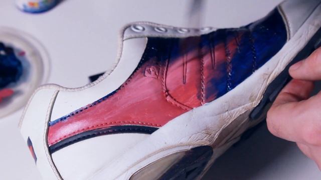 Cyberpunk 2077 КРОССОВКИ. Модернизирую кроссы в стиле Cyberpunk 2077