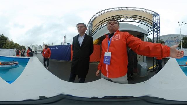 Модель спасательного судна VR360