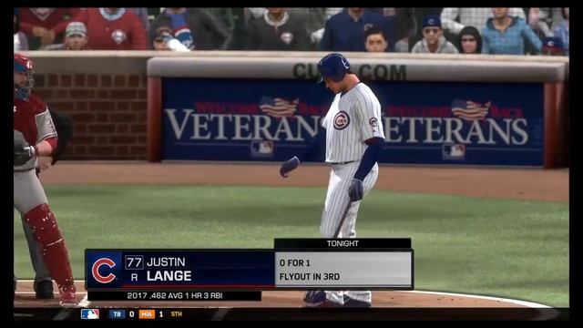 Chicago Cubs VS Philadelphia Phillies 51 2017