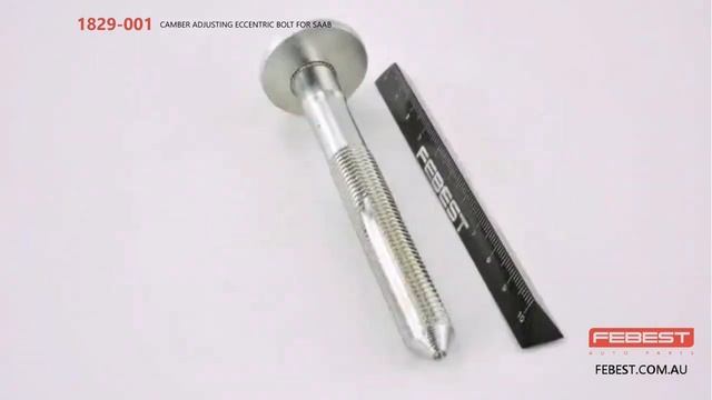 1829-001 CAMBER ADJUSTING ECCENTRIC BOLT FOR SAAB
