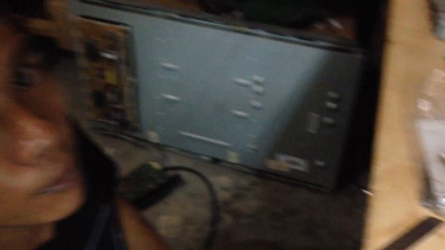 Tv Toshiba 32pu200ej Black Hitam Tegangan 12 Vol Drop  Bios Error
