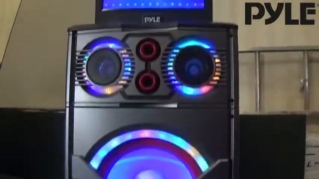 Pyle PKRK215 Bluetooth PA Loudspeaker Karaoke Entertainmen Demo