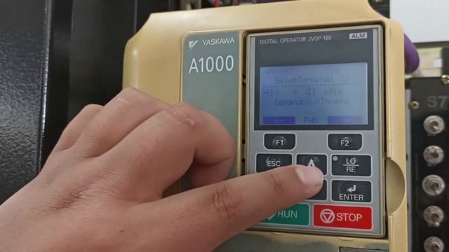 Configuracion Variador Yaskawa A1000