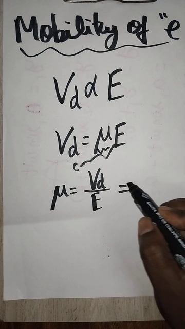 Mobility Of Electrons