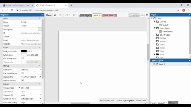 Jak Zacząć PROGRAMOWAĆ W CONSTRUCT 3? 👾