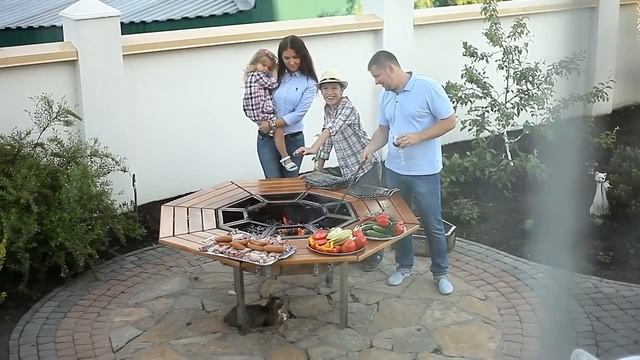 Столы-гриль для всей семьи