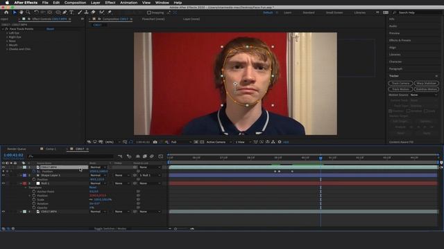 Facetracking Frolics With After Effects