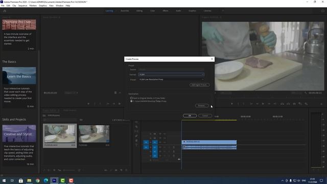 วิธีการสร้าง Proxy ใน Adobe Premiere Pro 2020 ตัดต่อ 4K ไหลเลื่อน แม้เครื่องจะไม่แรง
