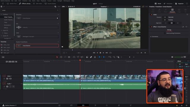 Hem KOLAY Hem ÜCRETSİZ Geçiş Efekti | Davinci Resolve 17 Dersleri