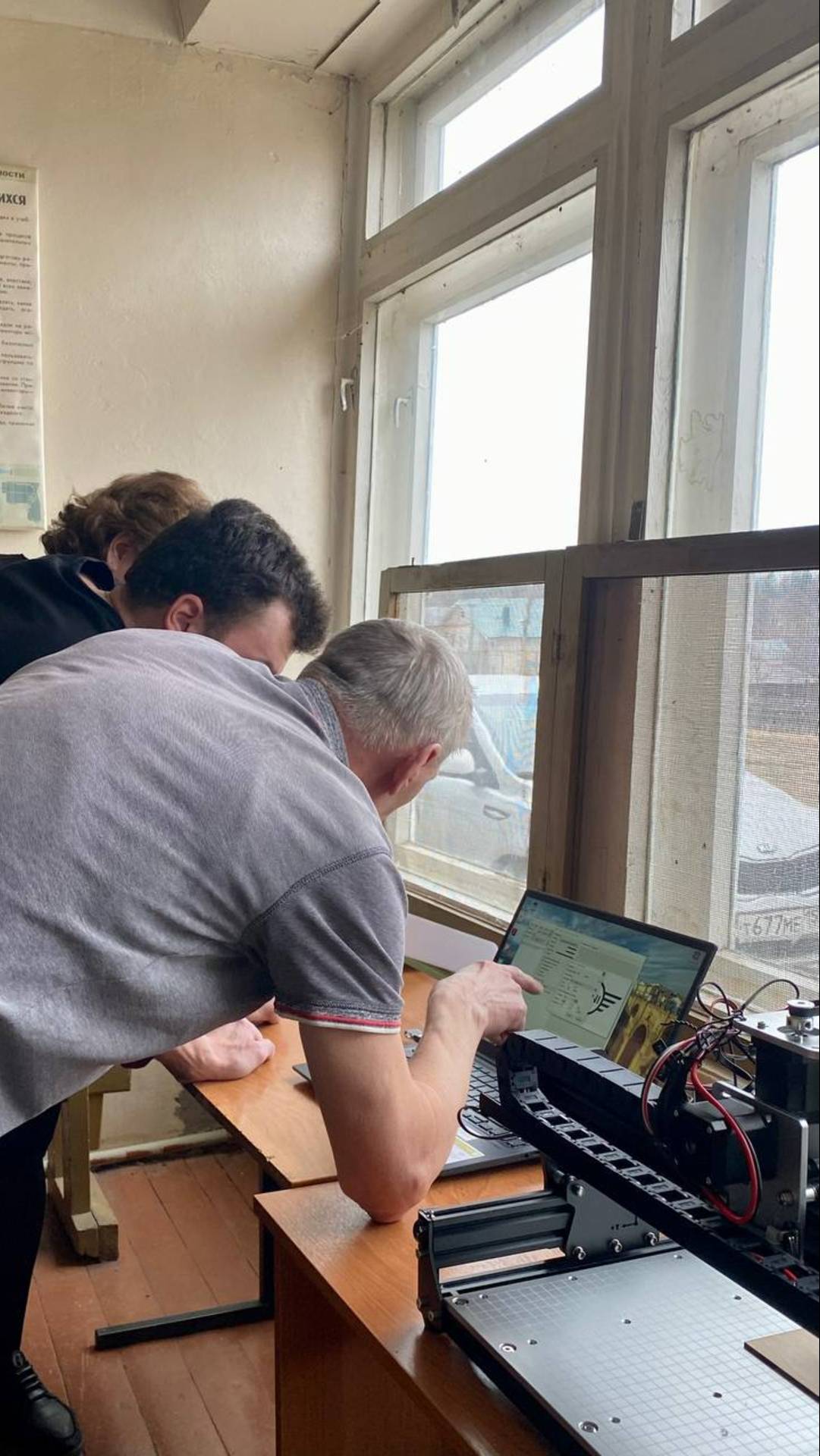 Фрезерно-гравировальный станок с ЧПУ R:ED в МАОУ Совхозская ОШ