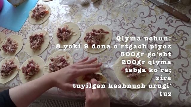 DUHOFKADA TANDIR SOMSA/САМСА КАК ИЗ ТАНДЫРА . РЕЦЕПТ ДЛЯ ДУХОВКИ