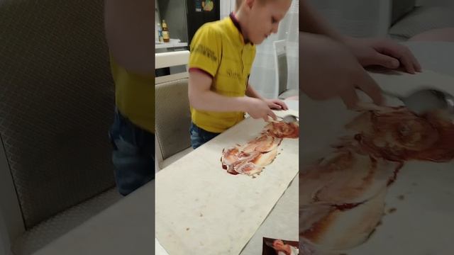 Готовка шавермы