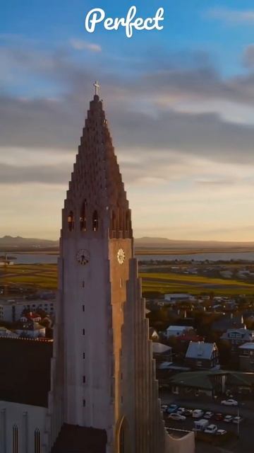 Iceland 🇮🇸, Hallgrimskirkja Temple || Perfect