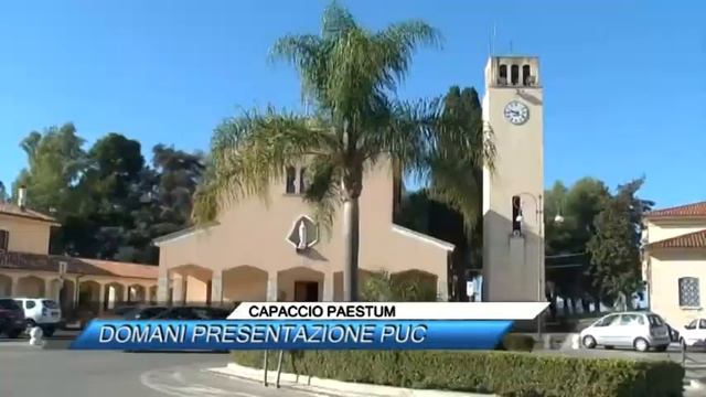 CAPACCIO PAESTUM, DOMANI PRESENTAZIONE PUC