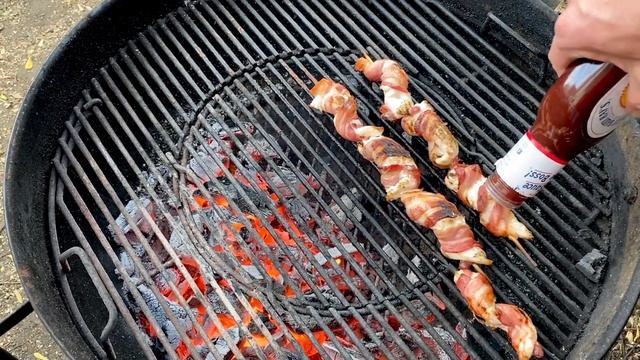Chicken & Bacon Twizzlers With Sweet Baby Rays