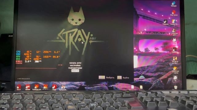 Работа видеокарты с артефактами в 2D режиме GTX1080