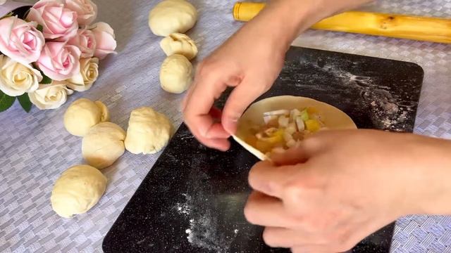 Казан самса как в тандыре! Самса на казан.  Қазанда тандыр самса.