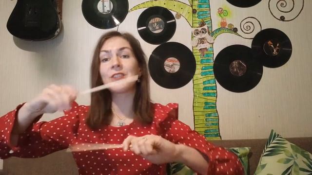 Упражнение с ритмическими палочками 