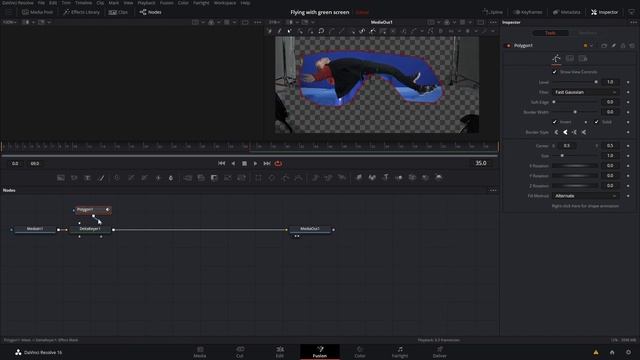 Green Screen SUPERHERO FLIGHT EFFECT (CHEAP) - DaVinci Resolve 16 Tutorial