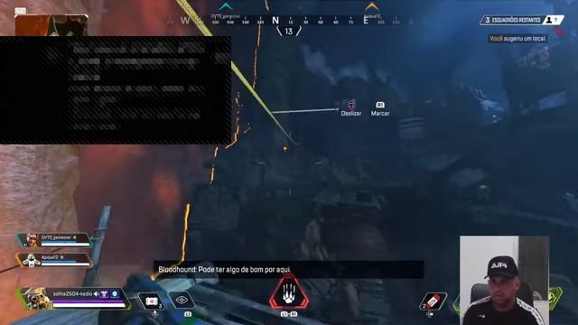 Transmissão Ao Vivo APEX LEGENDS! Matei Muito 🤣🤣. PS4 #transmissão #apexlegends