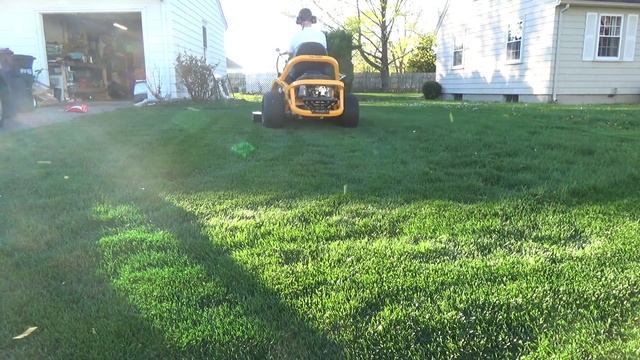 First Mow Cub Cadet Ultima ZT1