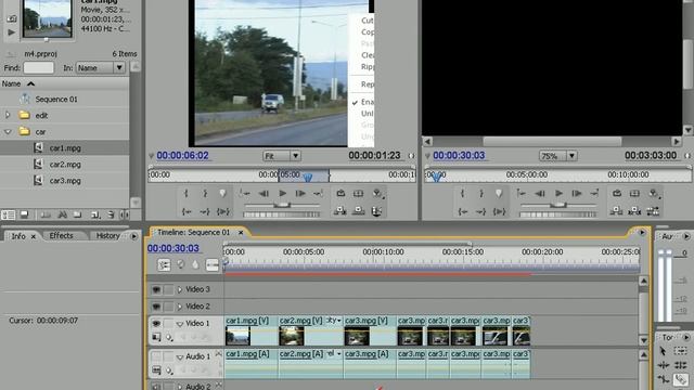 Premiere Pro CS3 บทที่ 4/12 ตอนที่ 5