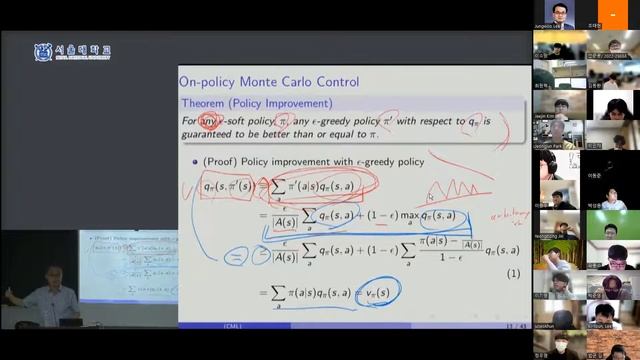 [강화학습의 기초 2022] - Chapter 5(3) : Model-Free Control: MC Control, SARSA, And Q-Learning (3)