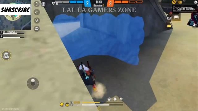 Another 1 Vs 4 || VINCENZO VS PRO Subscribers Only Red Headshot Clash Squad Custom Match