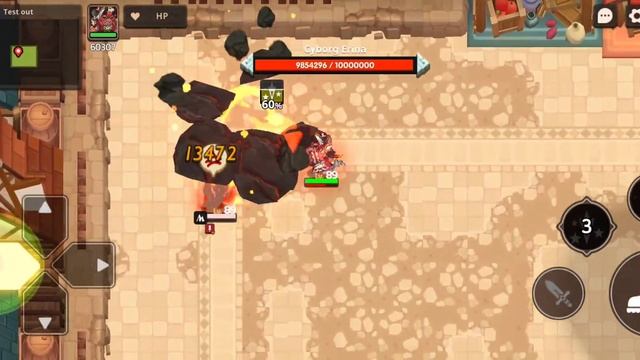 Guardian Tales ❤ Тест боя Паймон