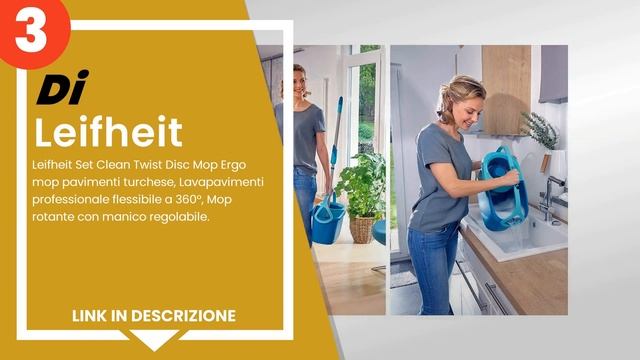 I 4 Migliori Mocio Lavapavimenti Con Secchio