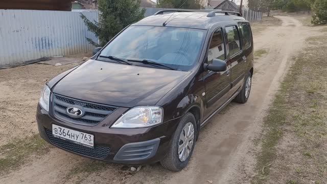 Лада Ларгус эксплуатация февраль 2020, 41.900 км, абсолютно весь целый